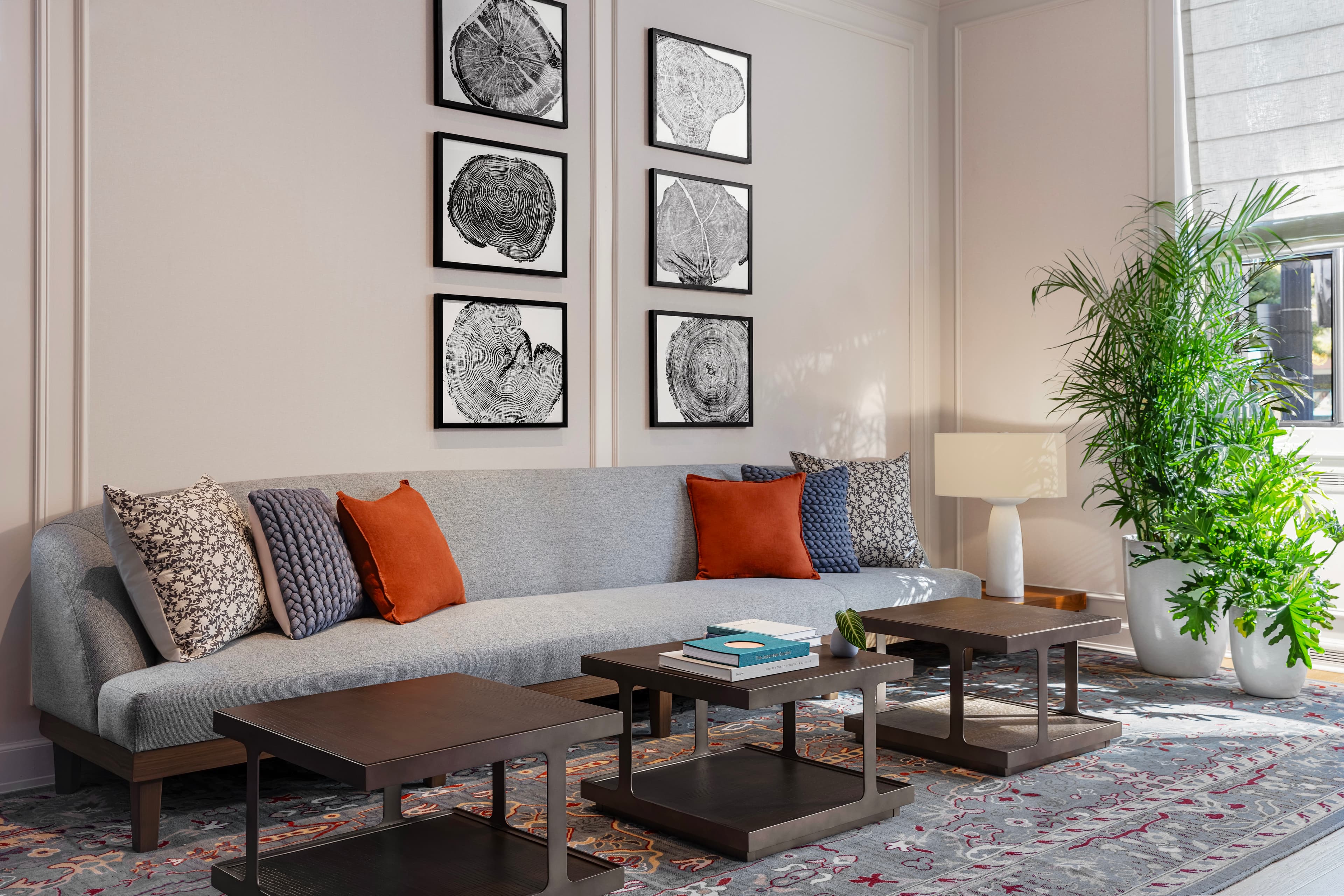 Living Room invites Salt Lake City guests to settle.