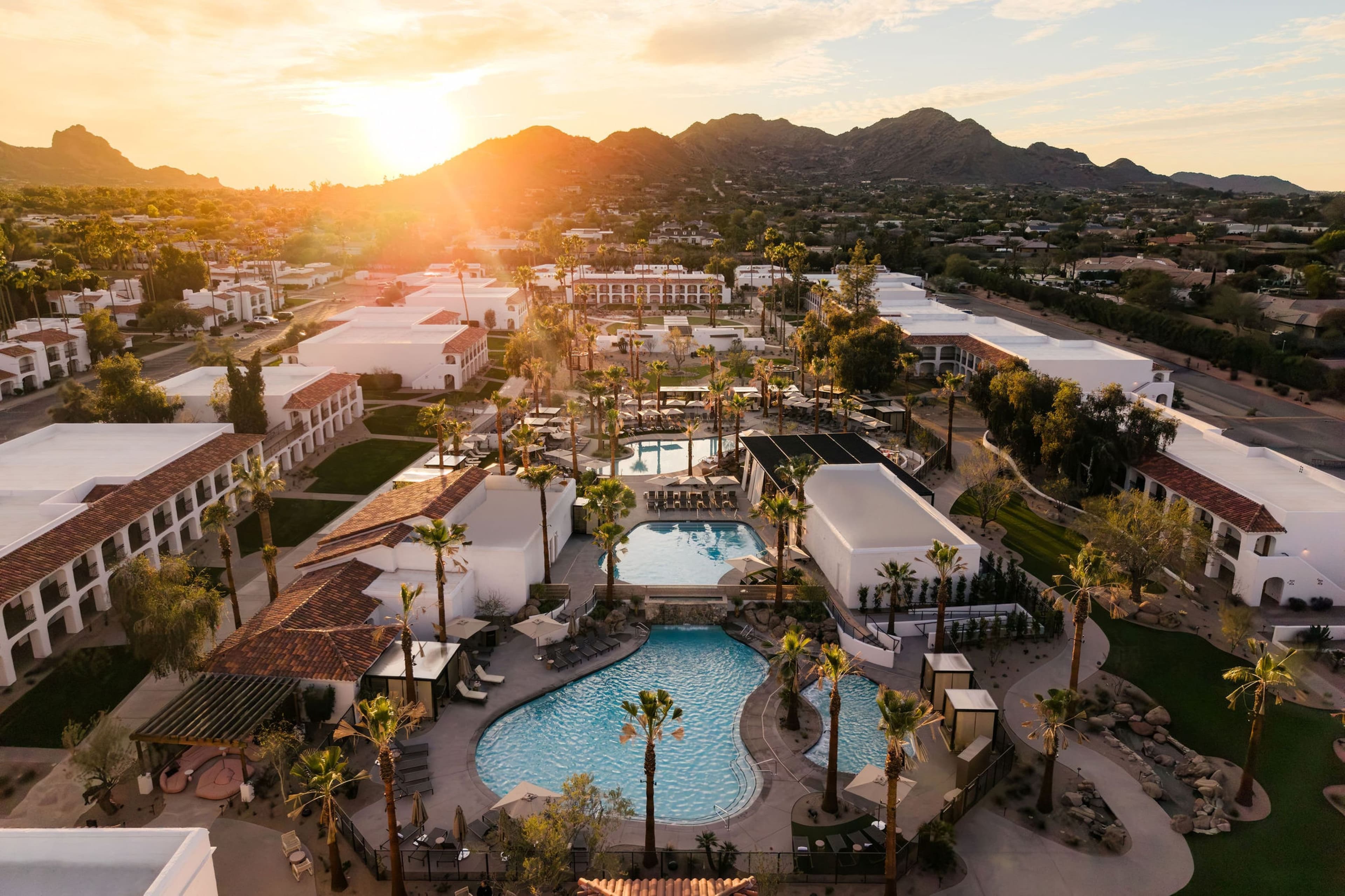 Canyon Pools Aerial Shot