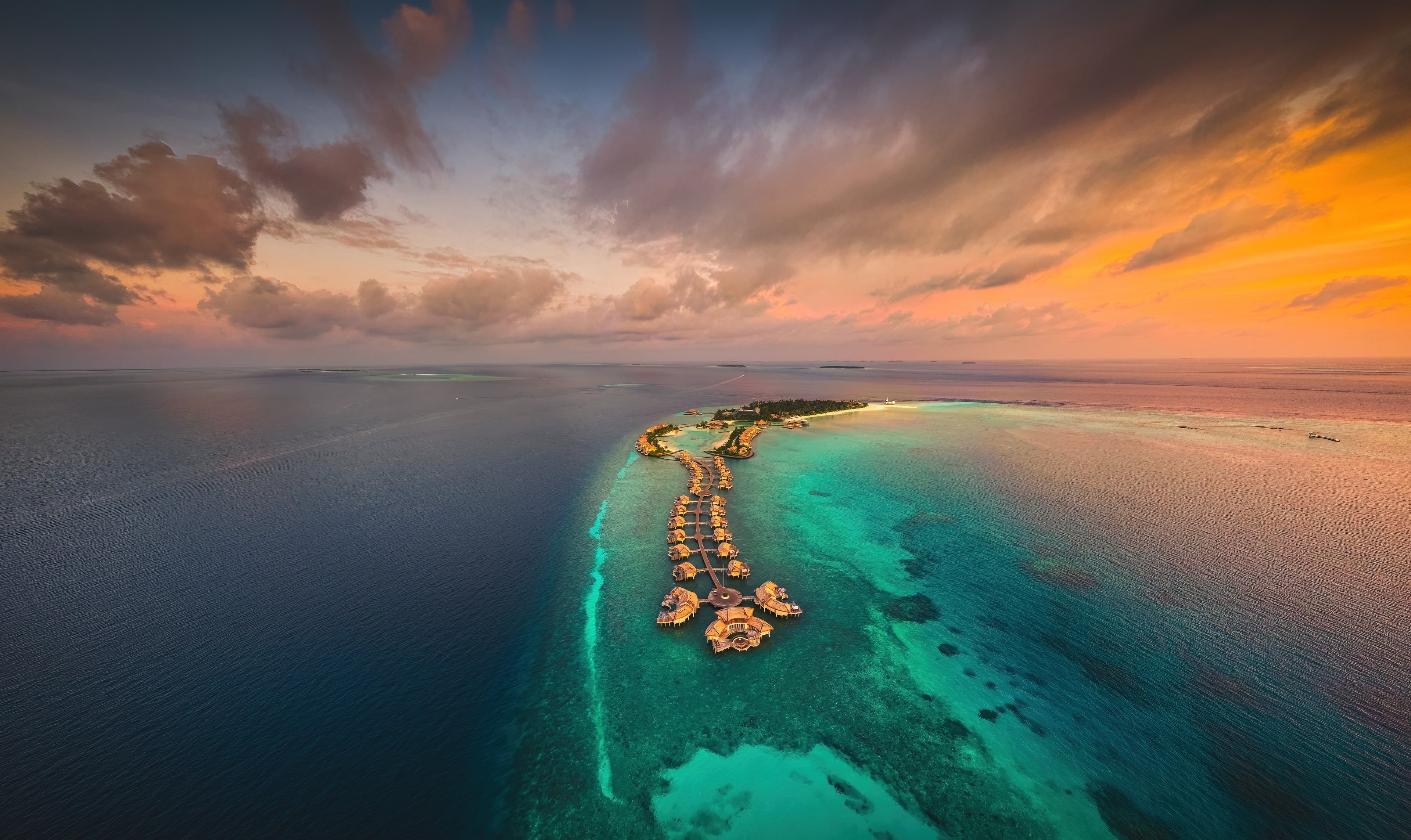 Resort Aerial view