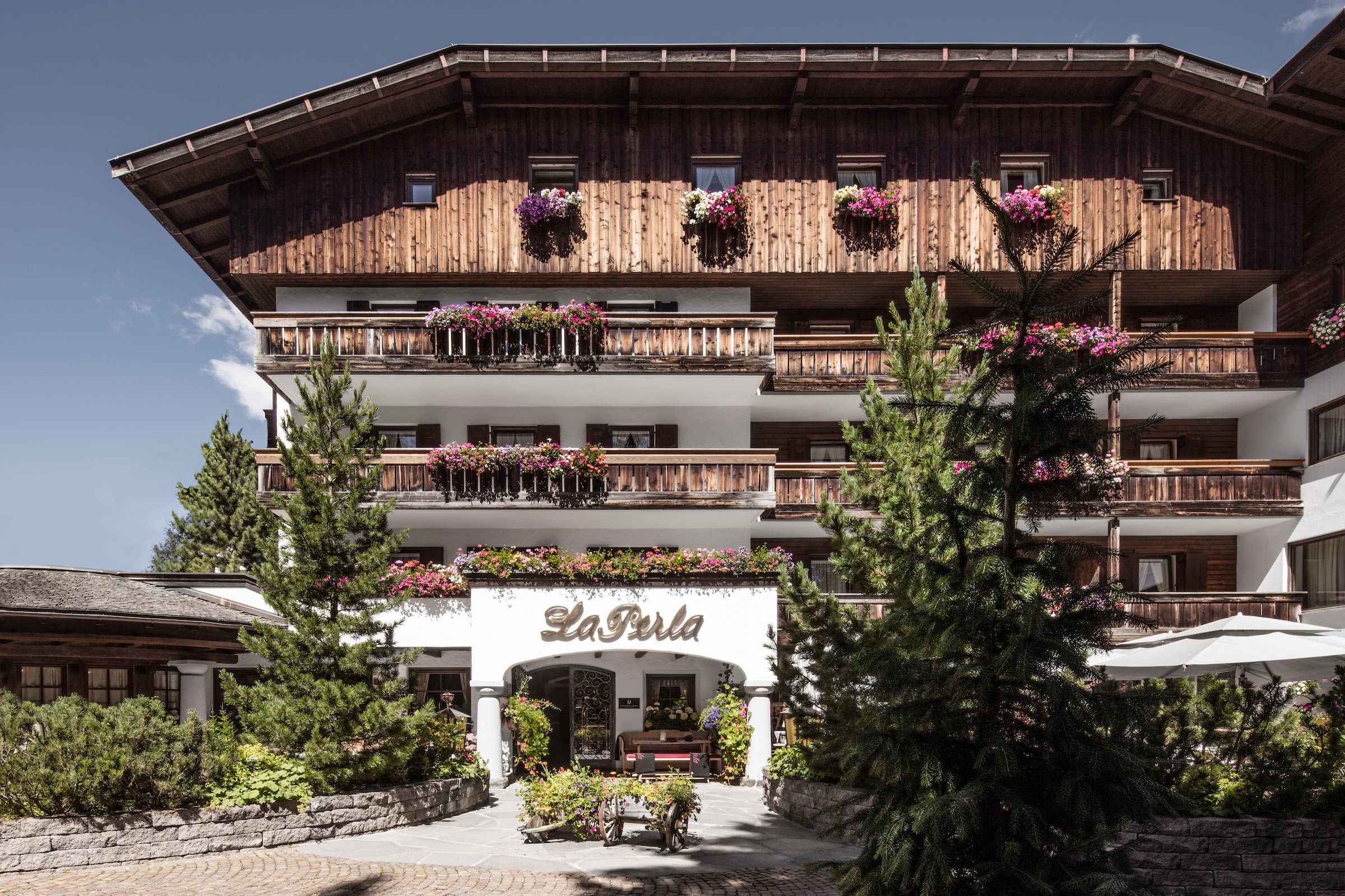 Exterior summer view