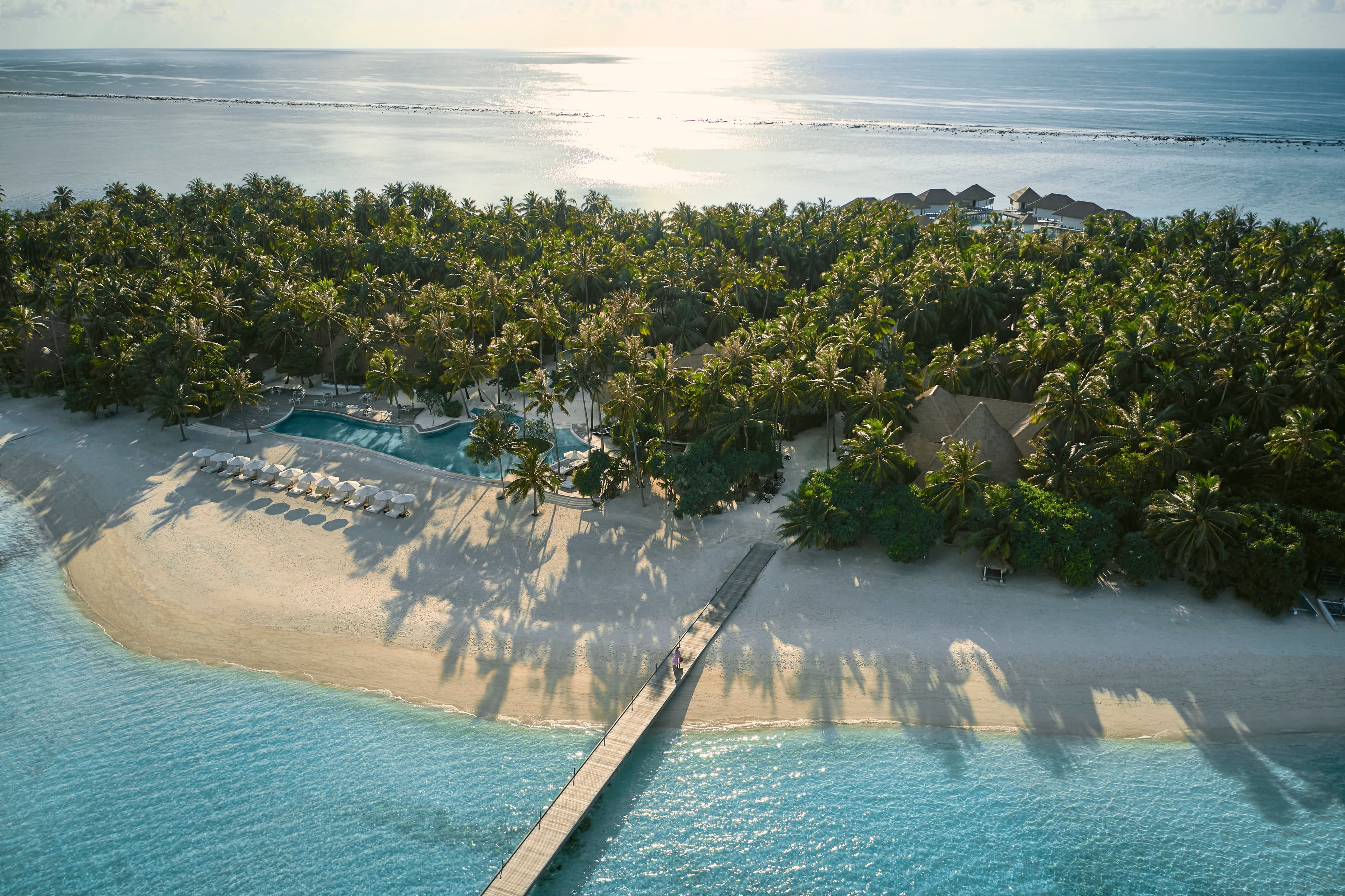 Aerial Poolside