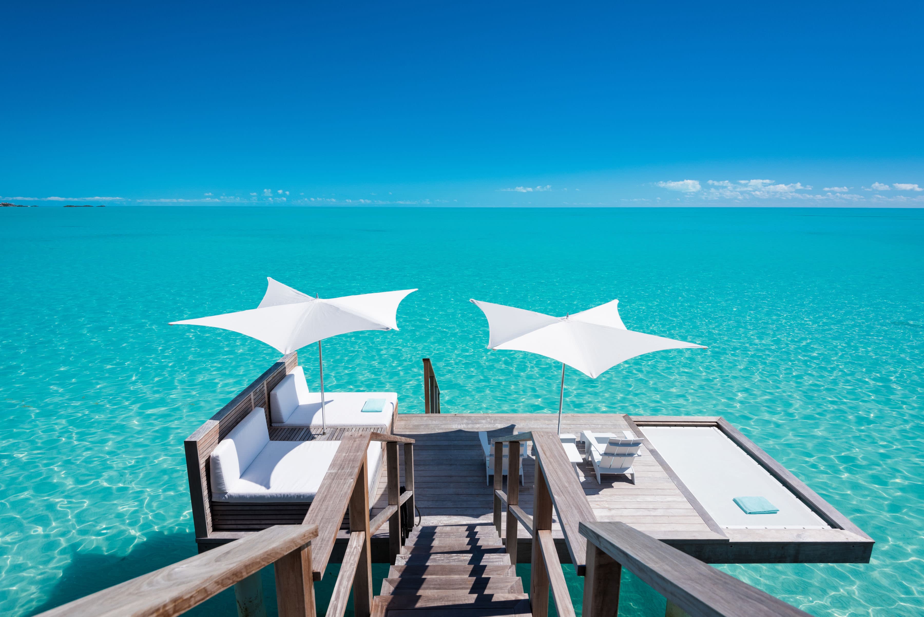 Over the Water Private Platform at Villas