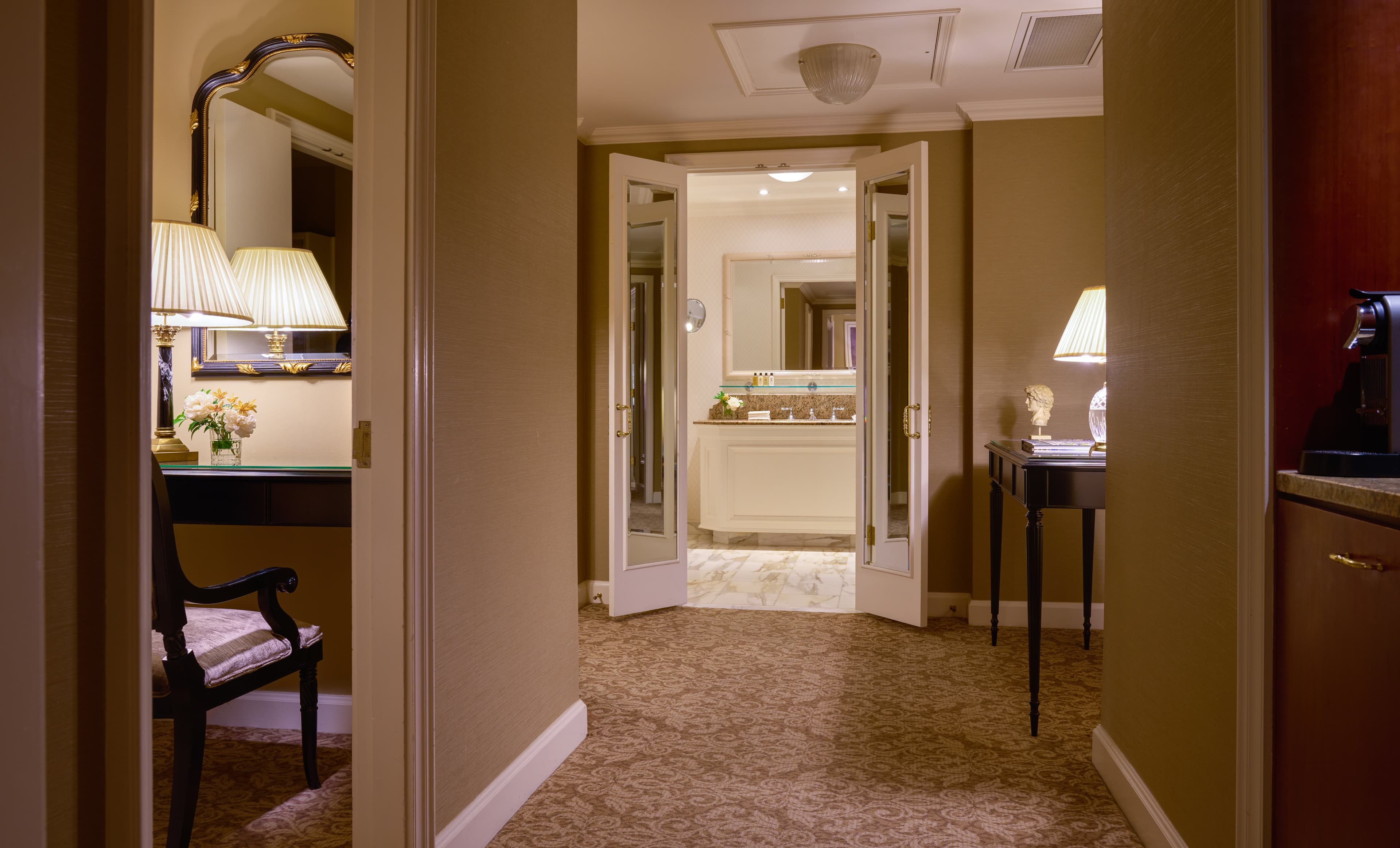 One Bedroom Suite Hallway