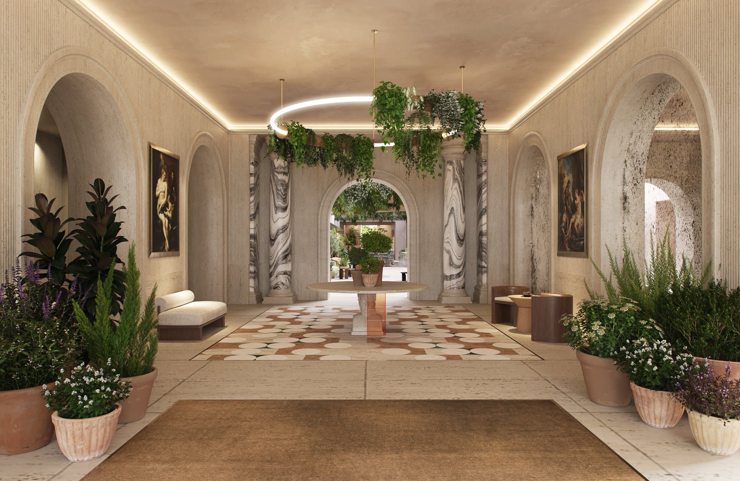 Hotel Lobby