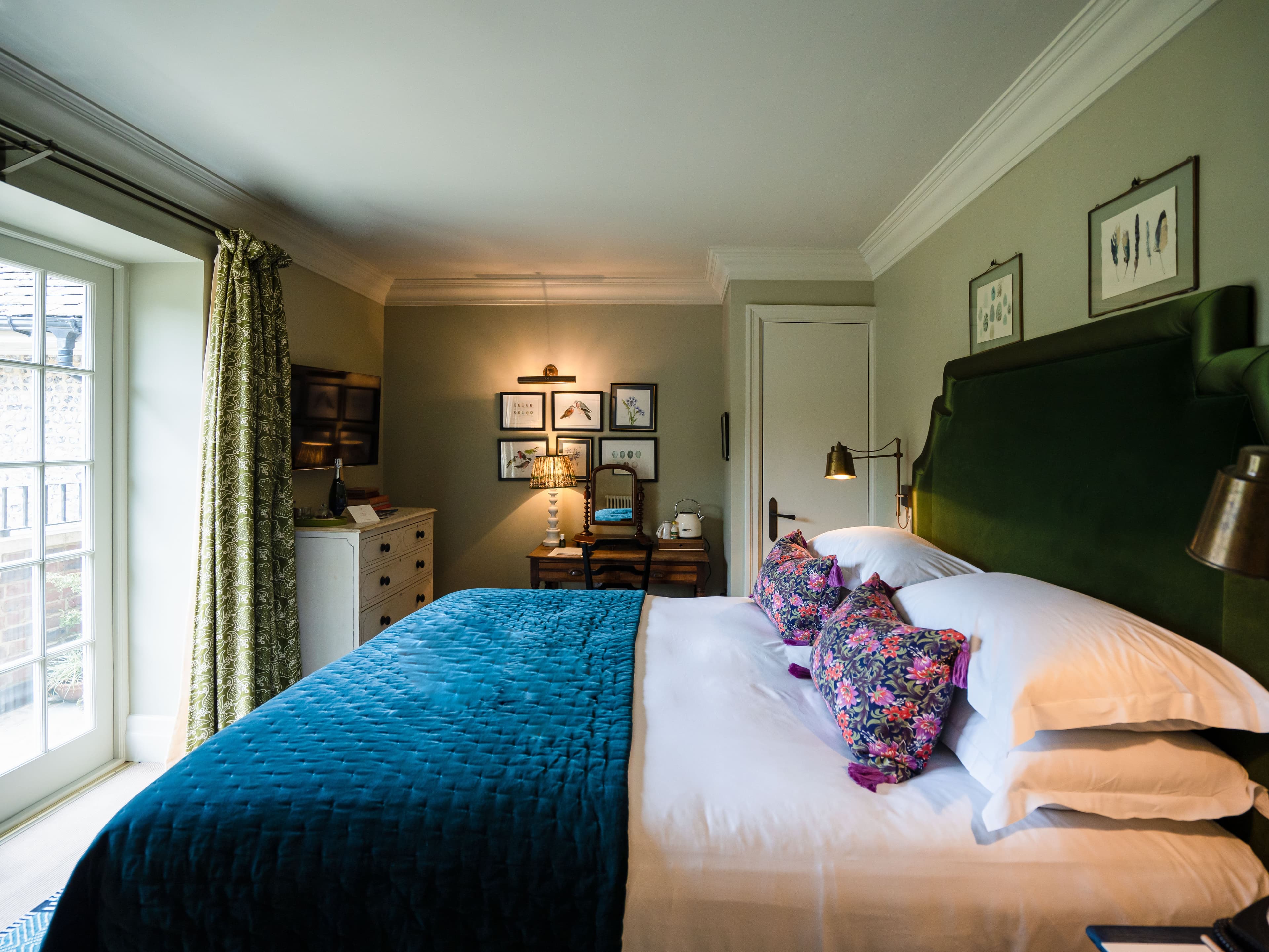 Comfy room at The Garden House