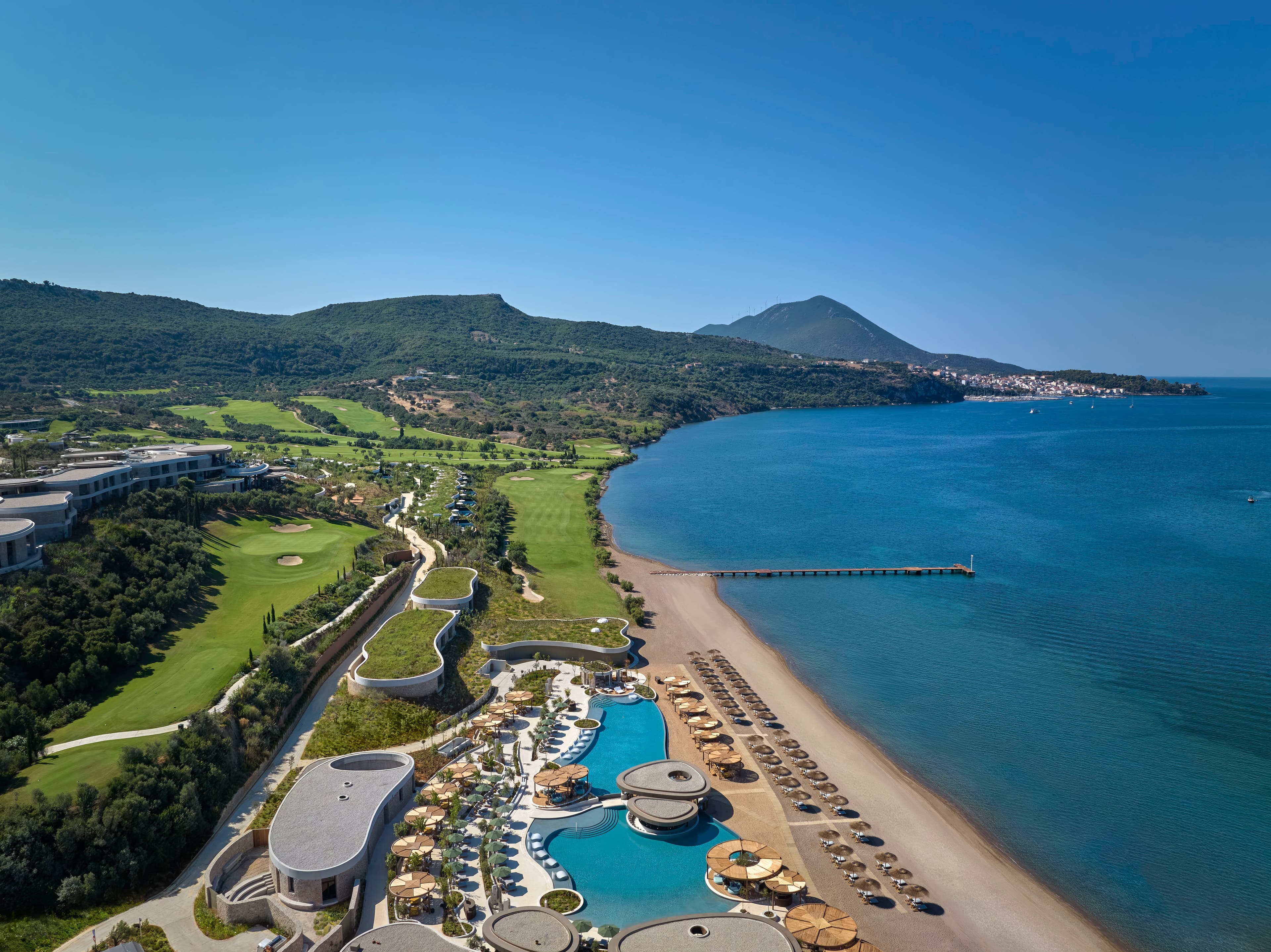 Ormos Aerial View